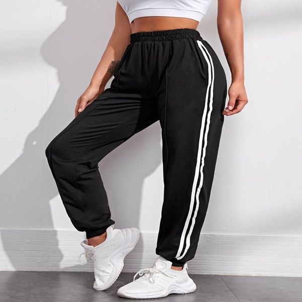 womens yoga sweatpants drawstring workout joggers pants loose comfy lounge with pockets running, Black;blue
womens yoga sweatpants drawstring workout joggers pants loose comfy lounge with pockets running, Black;blue