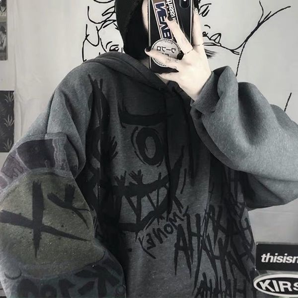 Men's Jackets Male hooded woolen hoodie, long sleeve jumper harajuku folgado, for autumn and spring, round neck, , MMUJ, Black;brown
Men's Jackets Male hooded woolen hoodie, long sleeve jumper harajuku folgado, for autumn and spring, round neck, , MMUJ, Black;brown