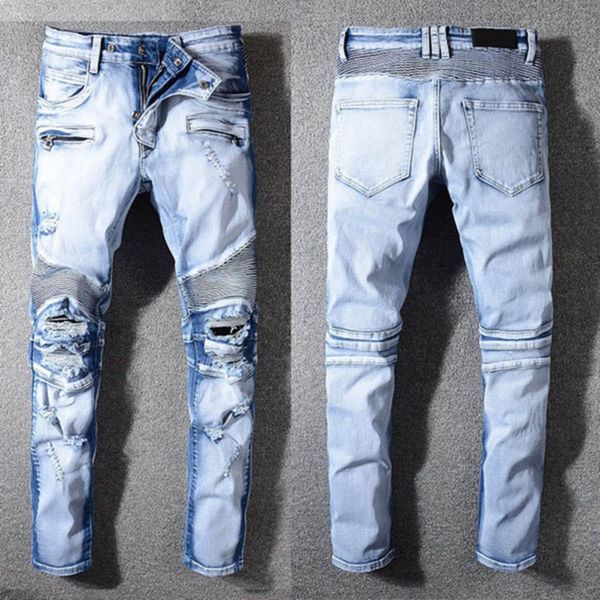 2021 denim fashion italy men s jeans true slim washed zipper decorated Straight Denim Men Jeans Hip Hop mens digner joggers, Blue
2021 denim fashion italy men s jeans true slim washed zipper decorated Straight Denim Men Jeans Hip Hop mens digner joggers, Blue