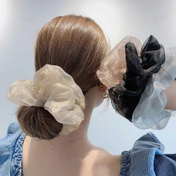 hair accessories cn solid color crystal yarn fairy circle scrunchies binding ponytail lady rope summer elastic boucle, Slivery;white
hair accessories cn solid color crystal yarn fairy circle scrunchies binding ponytail lady rope summer elastic boucle, Slivery;white