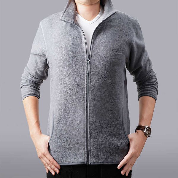 men's jacket slim fleece tactical sweater casual turn-down collar zipper solid jacket male veste warm winter coat men's clothing 2, Black;brown
men's jacket slim fleece tactical sweater casual turn-down collar zipper solid jacket male veste warm winter coat men's clothing 2, Black;brown