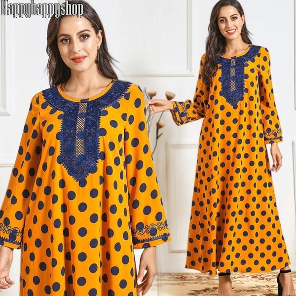 elegant lace embroidery polka dot maxi dress for women 2021 loose plus size long sleeve kaftan abaya arab turkish muslim clothes casual dres, Black;gray
elegant lace embroidery polka dot maxi dress for women 2021 loose plus size long sleeve kaftan abaya arab turkish muslim clothes casual dres, Black;gray