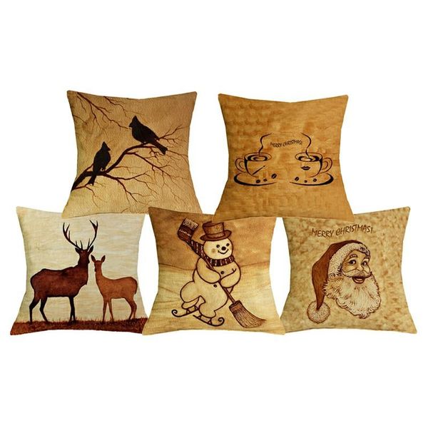 cushion/decorative pillow c06084 christmas coffee art throw pillowcase retro vintage snowman santa claus print cushion covers for sofa chouc
cushion/decorative pillow c06084 christmas coffee art throw pillowcase retro vintage snowman santa claus print cushion covers for sofa chouc