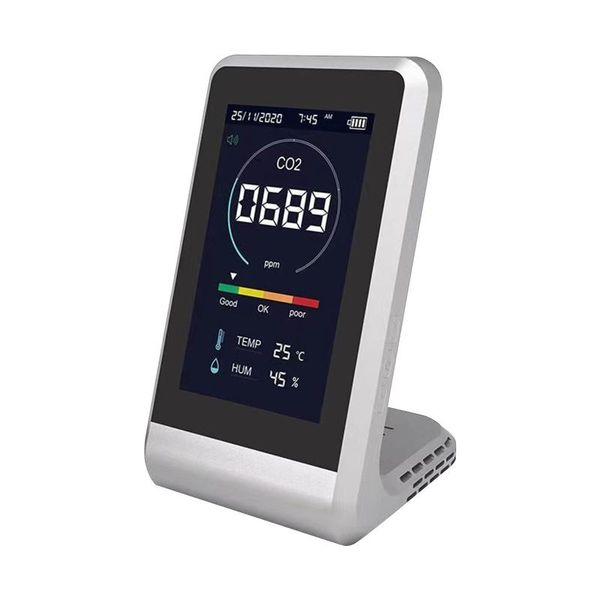 mats & pads professional carbon dioxide detector multifunctional air quality monitor gas pm2.5 hcho tvoc tester co2 meter
mats & pads professional carbon dioxide detector multifunctional air quality monitor gas pm2.5 hcho tvoc tester co2 meter