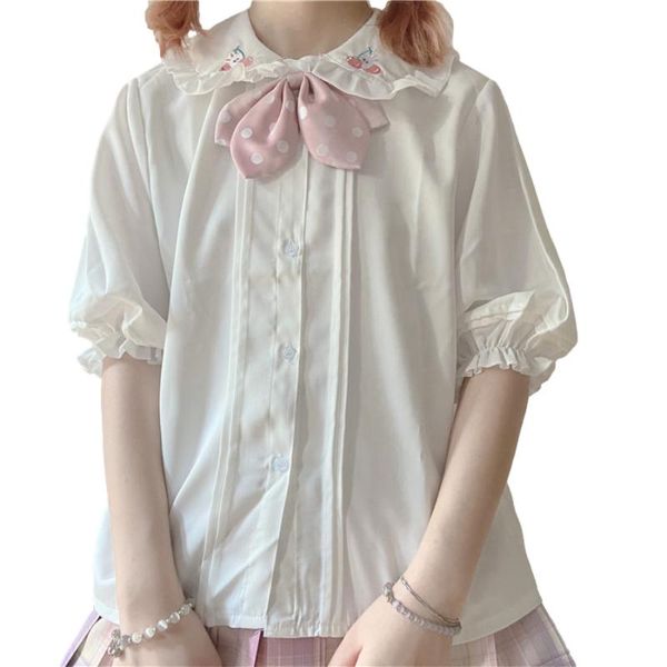 women's blouses & shirts sweet lolita white blouse girls short puff sleeve women chiffon 2021 japan fashion ruffle school uniform
women's blouses & shirts sweet lolita white blouse girls short puff sleeve women chiffon 2021 japan fashion ruffle school uniform