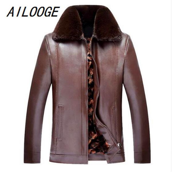 men's fur & faux ailooge autumn winter slim fit leather jacket coat pu biker jackets male coats motorcycle, Black
men's fur & faux ailooge autumn winter slim fit leather jacket coat pu biker jackets male coats motorcycle, Black