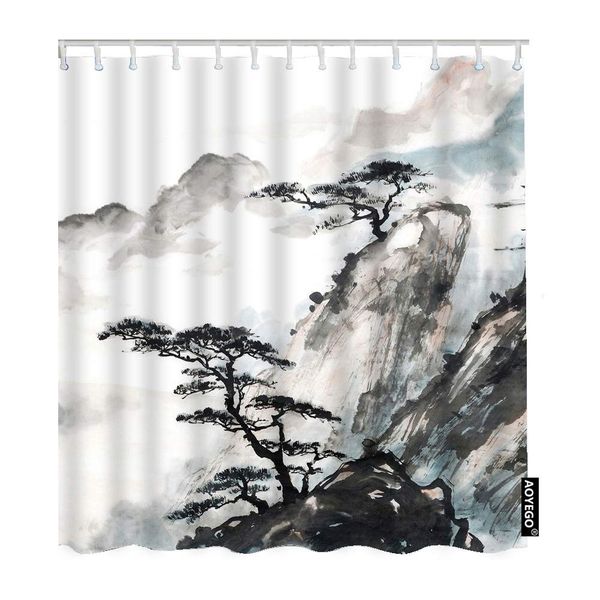 mountain shower curtains chinese landscape painting nature cliff trees cloud bathroom shower curtain home bathtubs waterproof
mountain shower curtains chinese landscape painting nature cliff trees cloud bathroom shower curtain home bathtubs waterproof