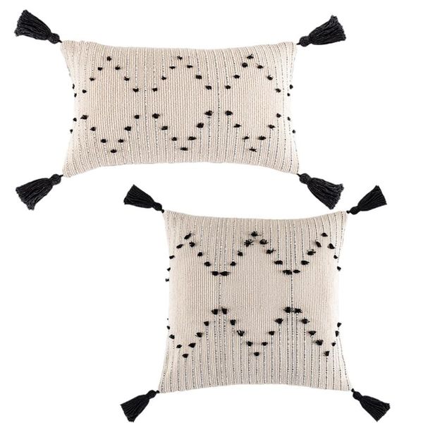 cushion/decorative pillow geometric pattern tassels cushion cover simplicity square covers sofa
cushion/decorative pillow geometric pattern tassels cushion cover simplicity square covers sofa