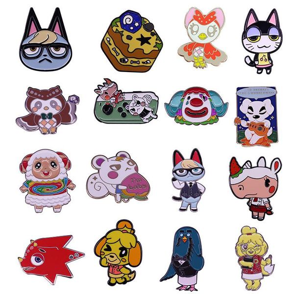 pins, brooches cute anime games hard enamel pins collect funny child gifts metal cartoon brooch backpack collar lapel badges fashion jewelry, Gray
pins, brooches cute anime games hard enamel pins collect funny child gifts metal cartoon brooch backpack collar lapel badges fashion jewelry, Gray