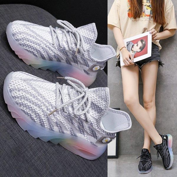 sandals women's sneaker 2021 knit mesh breathable leisure walking shoes running soft soles comfortable, Black
sandals women's sneaker 2021 knit mesh breathable leisure walking shoes running soft soles comfortable, Black