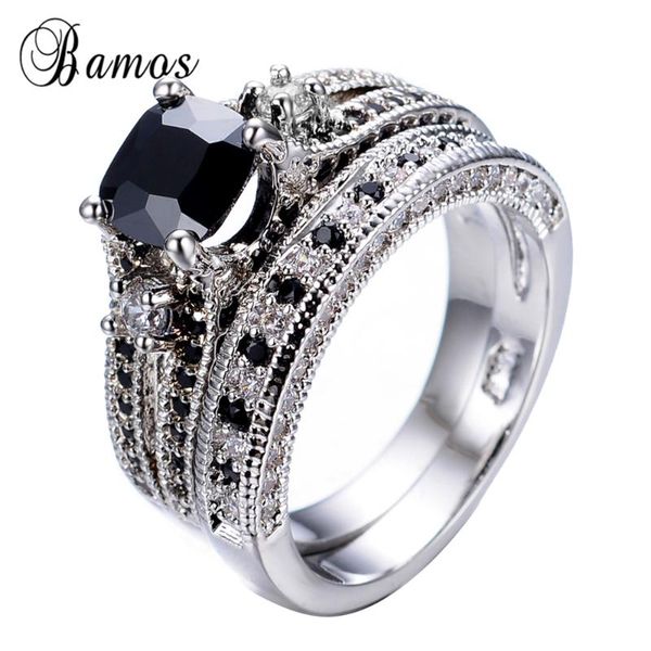wedding rings bamos 2021 gorgeous male female black ring set fashion silver color jewelry promise engagement for men and women, Slivery;golden
wedding rings bamos 2021 gorgeous male female black ring set fashion silver color jewelry promise engagement for men and women, Slivery;golden