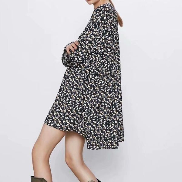 casual dresses kumsvag women autumn loose print mini dress o-neck fashion plus size female elegant clothing vestidos ww6729, Black;gray
casual dresses kumsvag women autumn loose print mini dress o-neck fashion plus size female elegant clothing vestidos ww6729, Black;gray