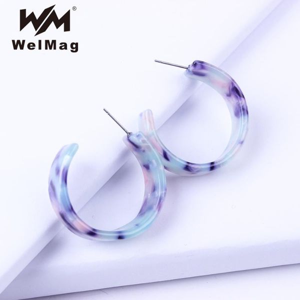 welmag women's jewelry design resin korean simple c-type hoop earrings geometric female acrylic for women 2021 charm, Golden
welmag women's jewelry design resin korean simple c-type hoop earrings geometric female acrylic for women 2021 charm, Golden