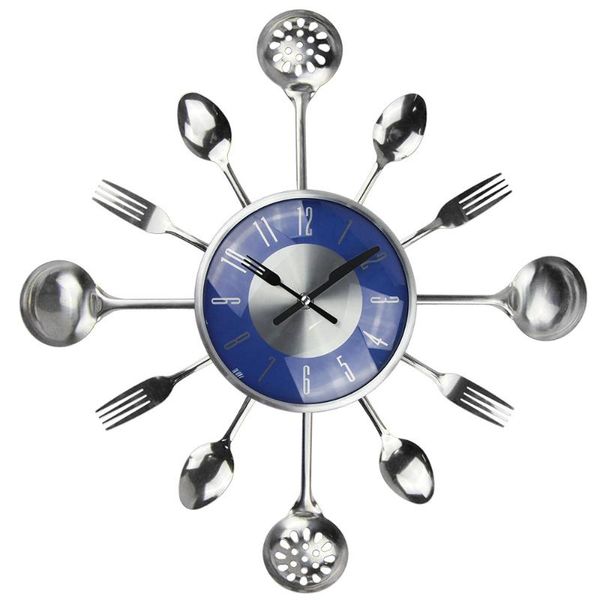 large cutlery kitchen wall clock medern design metal spoon forks clocks home decor watch horloge murale
large cutlery kitchen wall clock medern design metal spoon forks clocks home decor watch horloge murale