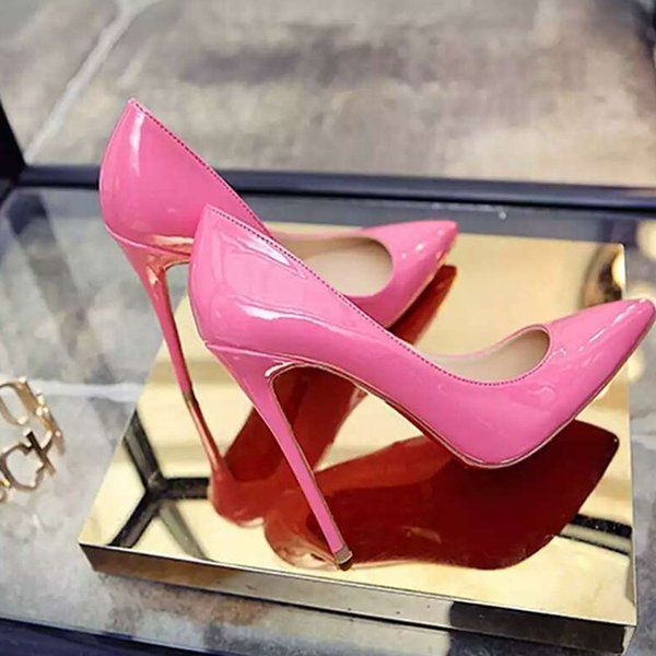 women's pump fashion high heels shoes red shiny bottoms pointed toe 8cm 10cm 12cm heel dress shoe black nude patent leather pumps 35-43
women's pump fashion high heels shoes red shiny bottoms pointed toe 8cm 10cm 12cm heel dress shoe black nude patent leather pumps 35-43