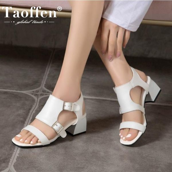 sandals taoffen size 31-43 women high heel sandal square buckle summer shoes fashion cool party footwear, Black
sandals taoffen size 31-43 women high heel sandal square buckle summer shoes fashion cool party footwear, Black