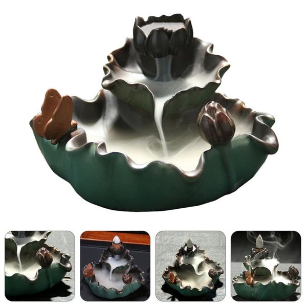 fragrance lamps lotus backflow burner delicate premium office home decoration incense holder
fragrance lamps lotus backflow burner delicate premium office home decoration incense holder