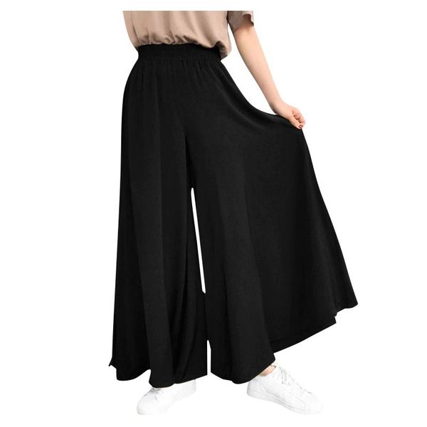 women's pants & capris women wide leg fashion solid loose casual breathable elastic waist quick dry stretch for 2021 soft, Black;white
women's pants & capris women wide leg fashion solid loose casual breathable elastic waist quick dry stretch for 2021 soft, Black;white