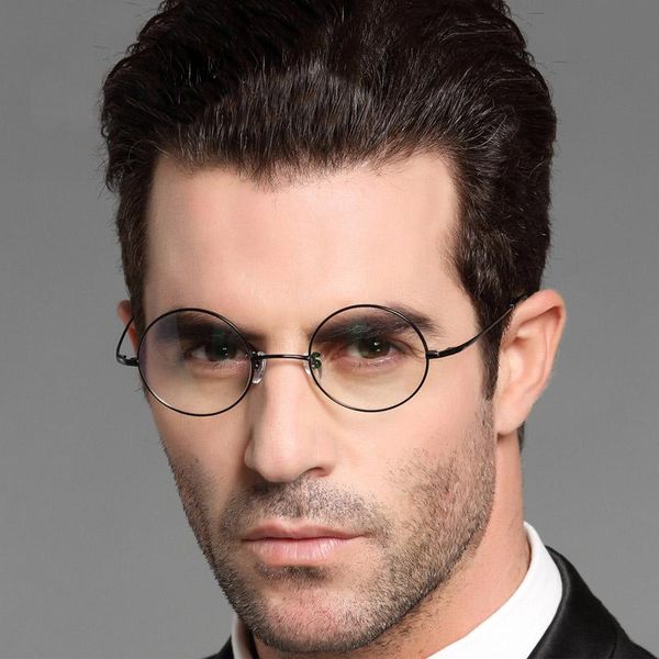 fashion sunglasses frames titanium transparent round glasses men women retro circle eye optical eyeglasses frame small clear eyewear g, Black
fashion sunglasses frames titanium transparent round glasses men women retro circle eye optical eyeglasses frame small clear eyewear g, Black
