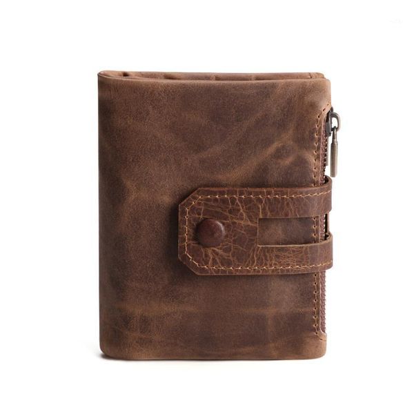 men's wallet rfid leather casual fashion bi-metal zipper multi-card retro clutch bag coin purse metal snap buckle wallets1, Red;black
men's wallet rfid leather casual fashion bi-metal zipper multi-card retro clutch bag coin purse metal snap buckle wallets1, Red;black