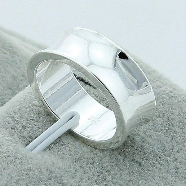 cluster rings 925 sterling silver simple smooth concave ring for women wedding engagement party fashion charm jewelry, Golden;silver
cluster rings 925 sterling silver simple smooth concave ring for women wedding engagement party fashion charm jewelry, Golden;silver