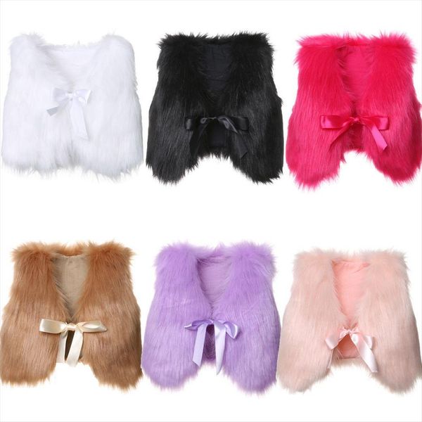 6 colors toddler baby girls kids winter faux fur vest waistcoat sleeveless solid bowknot belt warm coat outwear jacket, Camo
6 colors toddler baby girls kids winter faux fur vest waistcoat sleeveless solid bowknot belt warm coat outwear jacket, Camo
