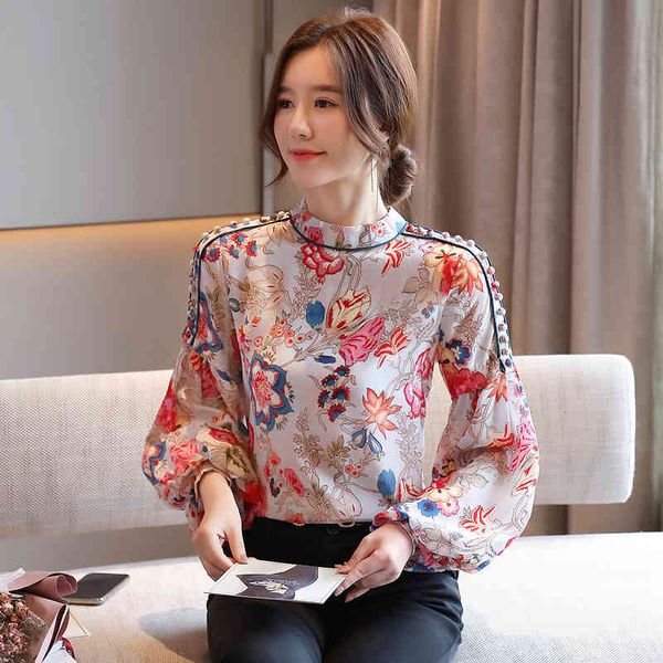 skirt floral autumn blouse sleeve chiffon upper shirt mujer fashion blouses 2021 woman, Black
skirt floral autumn blouse sleeve chiffon upper shirt mujer fashion blouses 2021 woman, Black