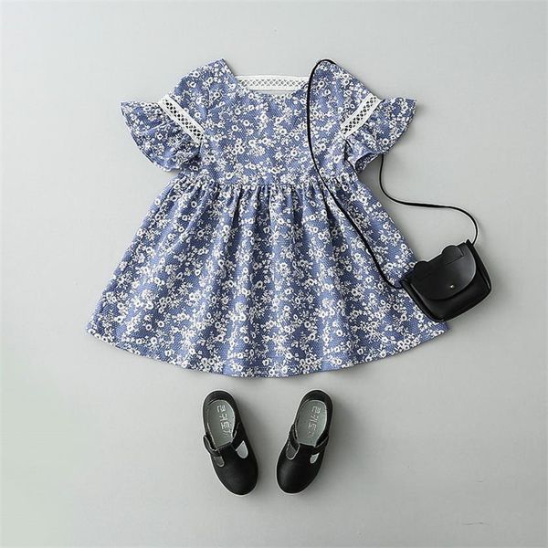 girl's dresses retail summer blue flower print hollow out kids es for baby clothes 2-6y lt017 37sc, Red;yellow
girl's dresses retail summer blue flower print hollow out kids es for baby clothes 2-6y lt017 37sc, Red;yellow