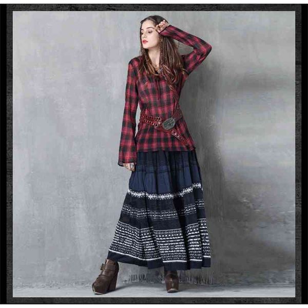 skirts womens bohemian maxi national style embroidered printing fashion pleated for female ethnic saias j3132 77z2, Black
skirts womens bohemian maxi national style embroidered printing fashion pleated for female ethnic saias j3132 77z2, Black