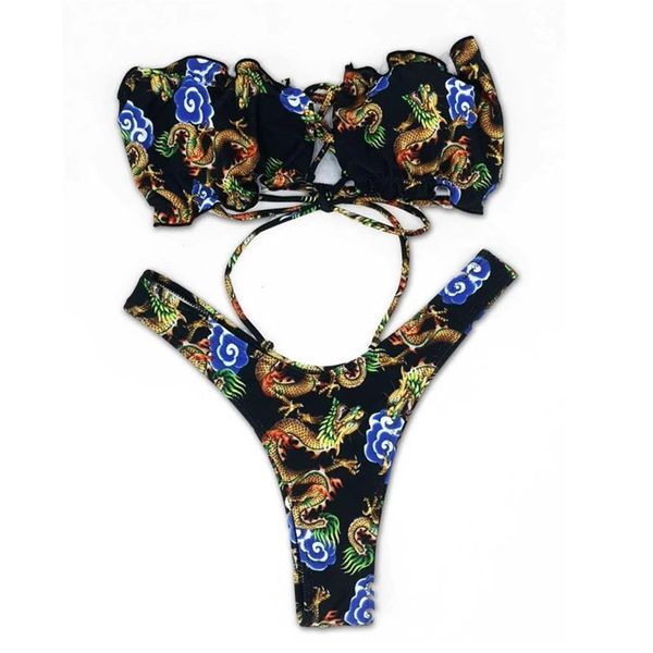 new printed ruffled bikini female swimsuit women swimwear two-pieces bikini set strapless bather bathing suit swim lady k2513
new printed ruffled bikini female swimsuit women swimwear two-pieces bikini set strapless bather bathing suit swim lady k2513