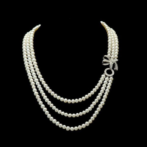 chains 7-8mm white freshwater pearl micro inlay zircon buckle accessories pendant necklace long 45-50cm, Silver
chains 7-8mm white freshwater pearl micro inlay zircon buckle accessories pendant necklace long 45-50cm, Silver