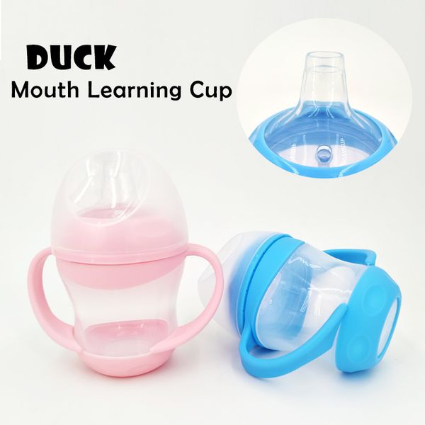 Duck Mouth Cup Sippy Cup Baby Feeding Cup Children Learn Feeding Drinking Bottle with Handle Kids Training Baby Drinking
Duck Mouth Cup Sippy Cup Baby Feeding Cup Children Learn Feeding Drinking Bottle with Handle Kids Training Baby Drinking