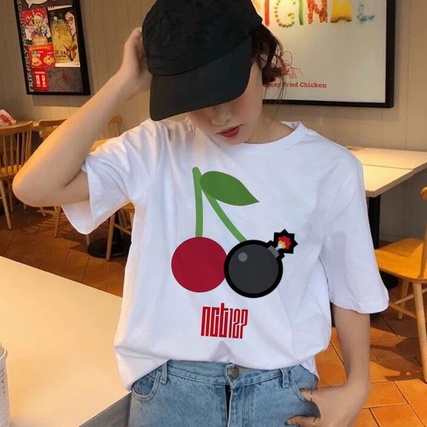 women's t-shirt korean harajuku aesthetic ullzang vintage 90s style tshirt female fashion graphic t shirt tees, White
women's t-shirt korean harajuku aesthetic ullzang vintage 90s style tshirt female fashion graphic t shirt tees, White