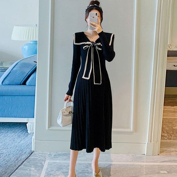 maternity dresses fashion bow sweater knitted turn-down collar pregnancy long dress for pregnant women plus size, White
maternity dresses fashion bow sweater knitted turn-down collar pregnancy long dress for pregnant women plus size, White