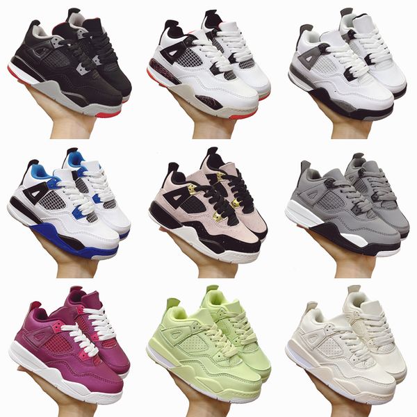 university blue 4 4s kids basketball shoes white oreo metallic purple black cat bred shimmer cactus jack orange sneakers size 22-35
university blue 4 4s kids basketball shoes white oreo metallic purple black cat bred shimmer cactus jack orange sneakers size 22-35