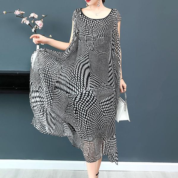 casual dresses romantic elegant dignified atmosphere prints dot dress summer silk classic round collar short sleeve streetwear, Black;gray
casual dresses romantic elegant dignified atmosphere prints dot dress summer silk classic round collar short sleeve streetwear, Black;gray