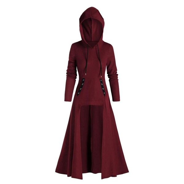 casual dresses women dress ladies fashion gothic hooded plus size long sleeve pocket vintage cloak high low retro cape sweater vestido, Black;gray
casual dresses women dress ladies fashion gothic hooded plus size long sleeve pocket vintage cloak high low retro cape sweater vestido, Black;gray