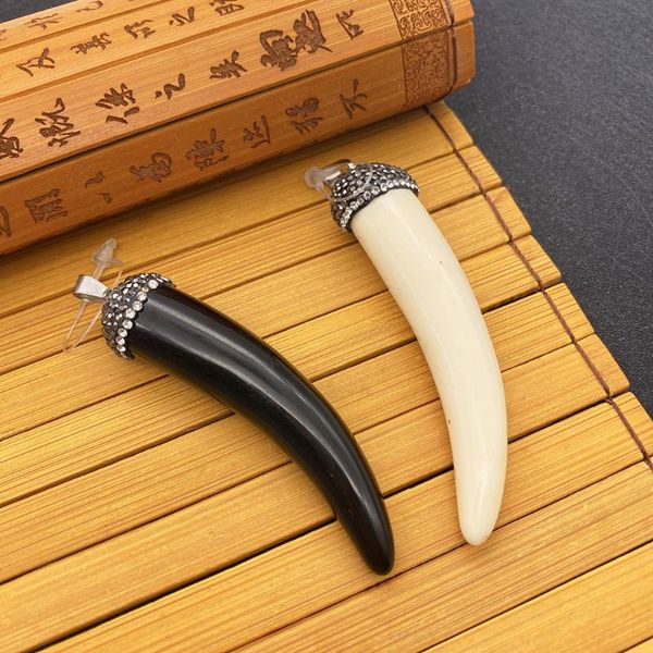 charms natural stone pendant resin ox bone white black slender pepper-shaped diamonds suitable for diy making charm jewelry accessories, Bronze;silver
charms natural stone pendant resin ox bone white black slender pepper-shaped diamonds suitable for diy making charm jewelry accessories, Bronze;silver