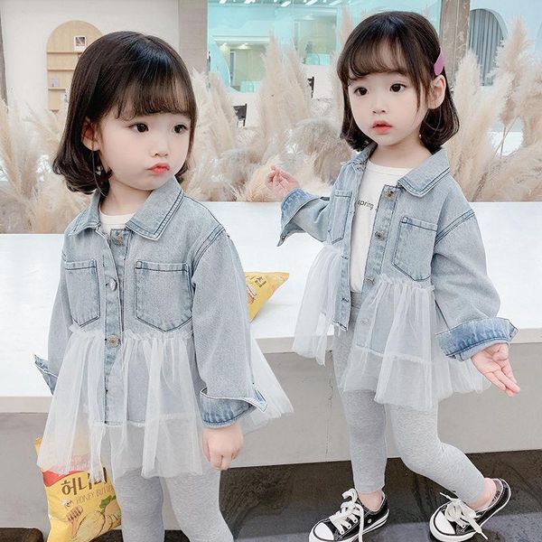 girls denim jacket spring and autumn 2021 girl baby princess korean fashion children's cardigan jackets, Blue;gray
girls denim jacket spring and autumn 2021 girl baby princess korean fashion children's cardigan jackets, Blue;gray