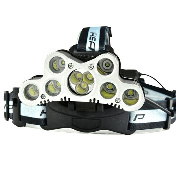 headlamps 2501-b 9 head lamp black with usb cable
