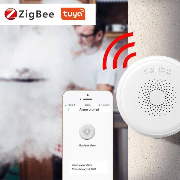 smart home control zigbee gas sensor alarm system leak detector combustible required work with getway tuya life app
smart home control zigbee gas sensor alarm system leak detector combustible required work with getway tuya life app