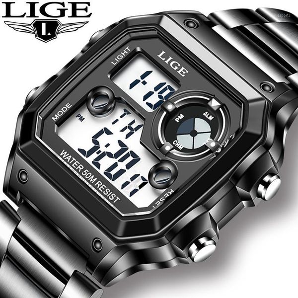 electronic watch men sport waterproof date alarm wristwatch 2021 lige fashion mens watches chronograph+box wristwatches, Slivery;brown
electronic watch men sport waterproof date alarm wristwatch 2021 lige fashion mens watches chronograph+box wristwatches, Slivery;brown
