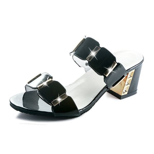 sandals summer woman shoes casual comfortable fashion grace round head hight heel ladies square 6cm nejb, Black
sandals summer woman shoes casual comfortable fashion grace round head hight heel ladies square 6cm nejb, Black