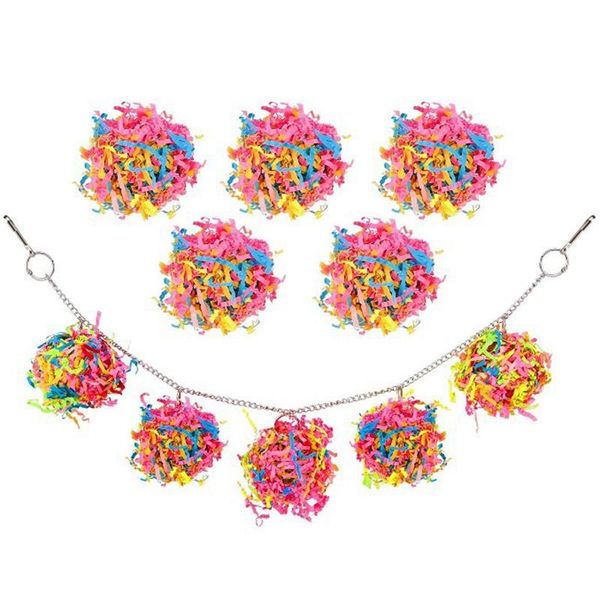 other bird supplies parrot toys colored paper rattan balls perch cage accessories hanging swing hammock chewing
other bird supplies parrot toys colored paper rattan balls perch cage accessories hanging swing hammock chewing