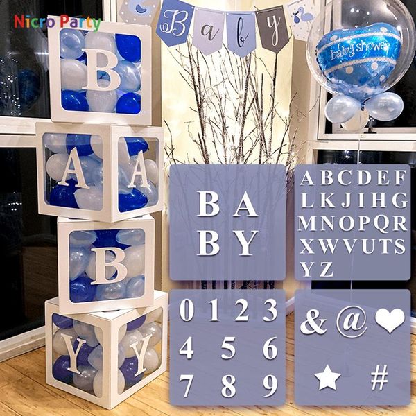 party decoration nicro 4 pcs transparent boxes with letter symbol number fast delivery gender reveal birthday decro full kit
party decoration nicro 4 pcs transparent boxes with letter symbol number fast delivery gender reveal birthday decro full kit