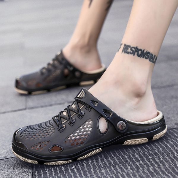 2021 new men sandals summer flip flops slippers men outdoor beach casual shoes male sandals water shoes sandalia masculina, Black
2021 new men sandals summer flip flops slippers men outdoor beach casual shoes male sandals water shoes sandalia masculina, Black