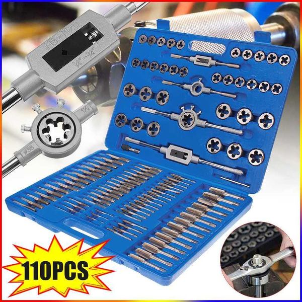 pcs tap snd die set tungsten steel screw thread tapping drill metric/imperial hand tools for metalworking
pcs tap snd die set tungsten steel screw thread tapping drill metric/imperial hand tools for metalworking