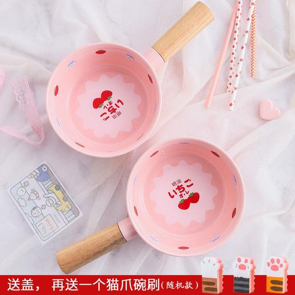 japanese style wooden handle strawberry ceramic bowl cute instant noodle oatmeal breakfast snail hp92701 bowls
japanese style wooden handle strawberry ceramic bowl cute instant noodle oatmeal breakfast snail hp92701 bowls