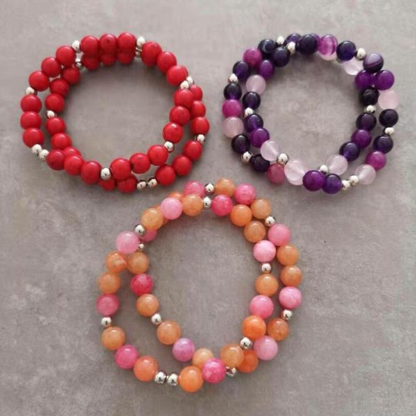 beaded, strands summer holiday gemstone silver mini beads women bracelet red purple pink stone handmade jewelry elasticity 5 colors availabl, Black
beaded, strands summer holiday gemstone silver mini beads women bracelet red purple pink stone handmade jewelry elasticity 5 colors availabl, Black
