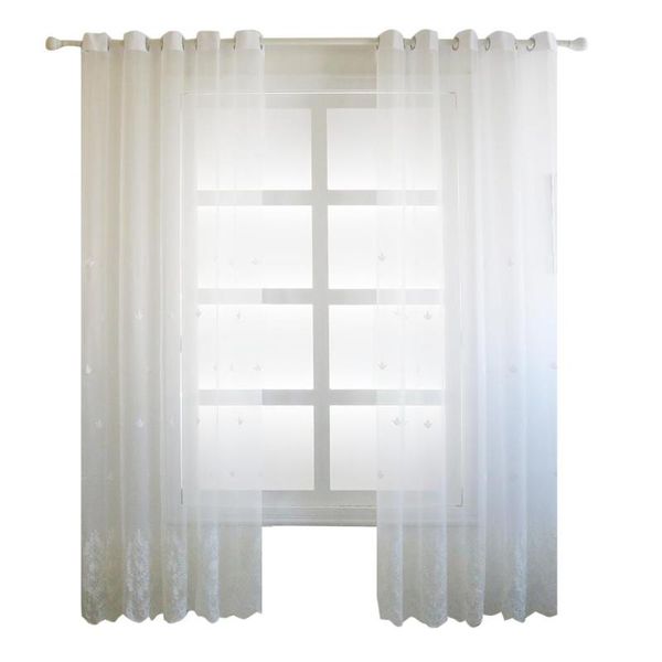embroidered white tulle curtains kitchen bedroom modern blinds decoration high color saturation visible texture no shelf curtain & drapes
embroidered white tulle curtains kitchen bedroom modern blinds decoration high color saturation visible texture no shelf curtain & drapes